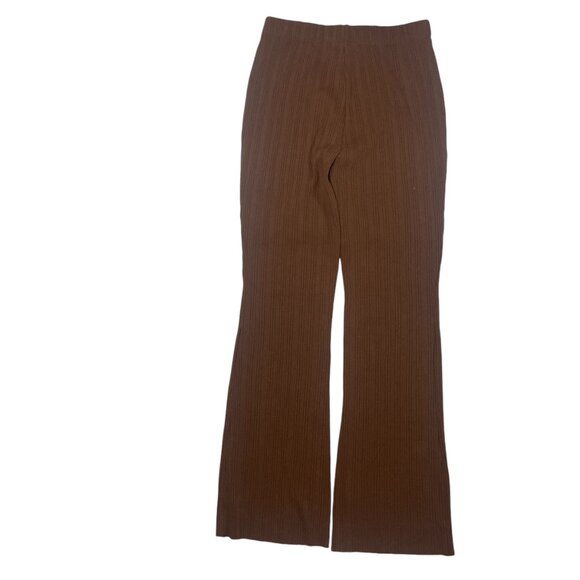 NWT VINCE Rib Flared Pant Size S - Picture 3 of 6